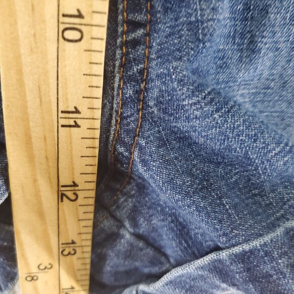 So Overalls Womens Large Blue 100% Cotton Adjustable Straps Shortalls - Picture 5 of 7